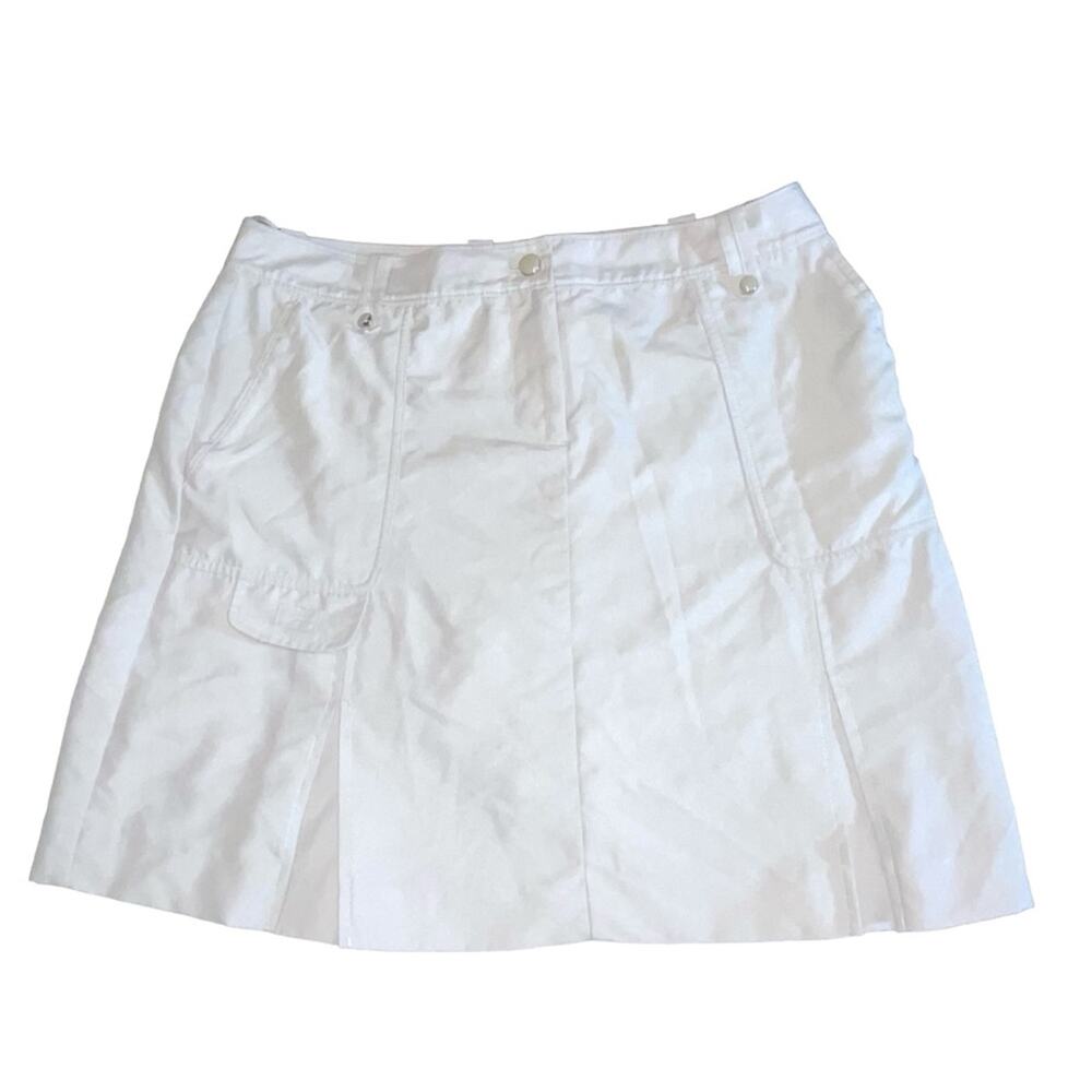 IZOD Golf Classix Pleated Skorts Gray Size 6